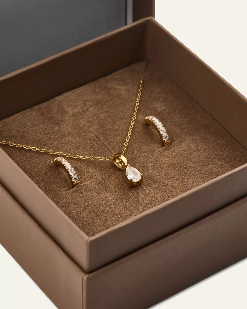 MOCKBERG Shiny Belle gold combo