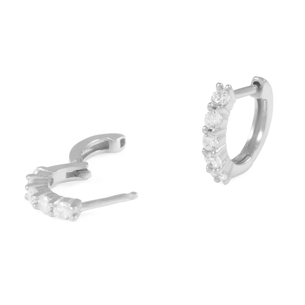 Siri small ring ear s/clear