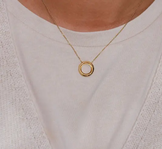 Aralia Necklace Gold