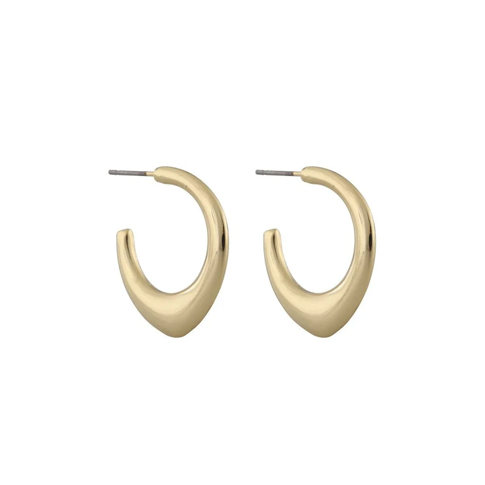 Anglais small oval ear plain g