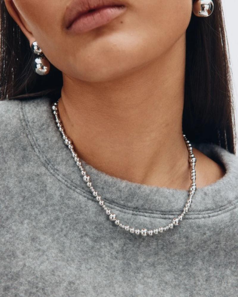 Sphere Necklace Multi Steel