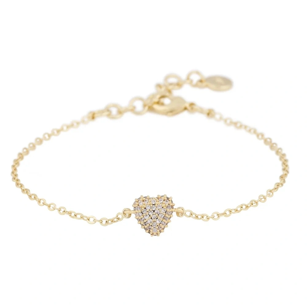Stina heart chain brace g/clear