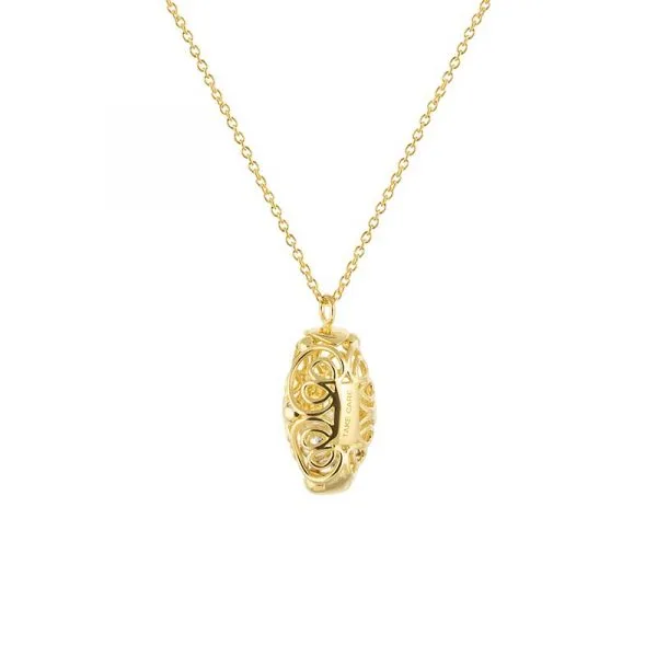 LETTERS Take care pendant gold