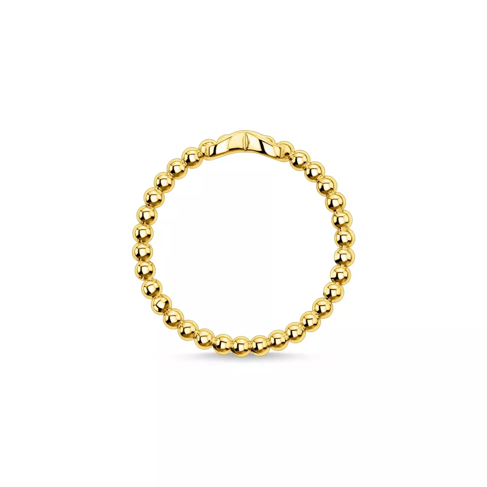 RING DOTS INFINITY GOLD, Strl 54