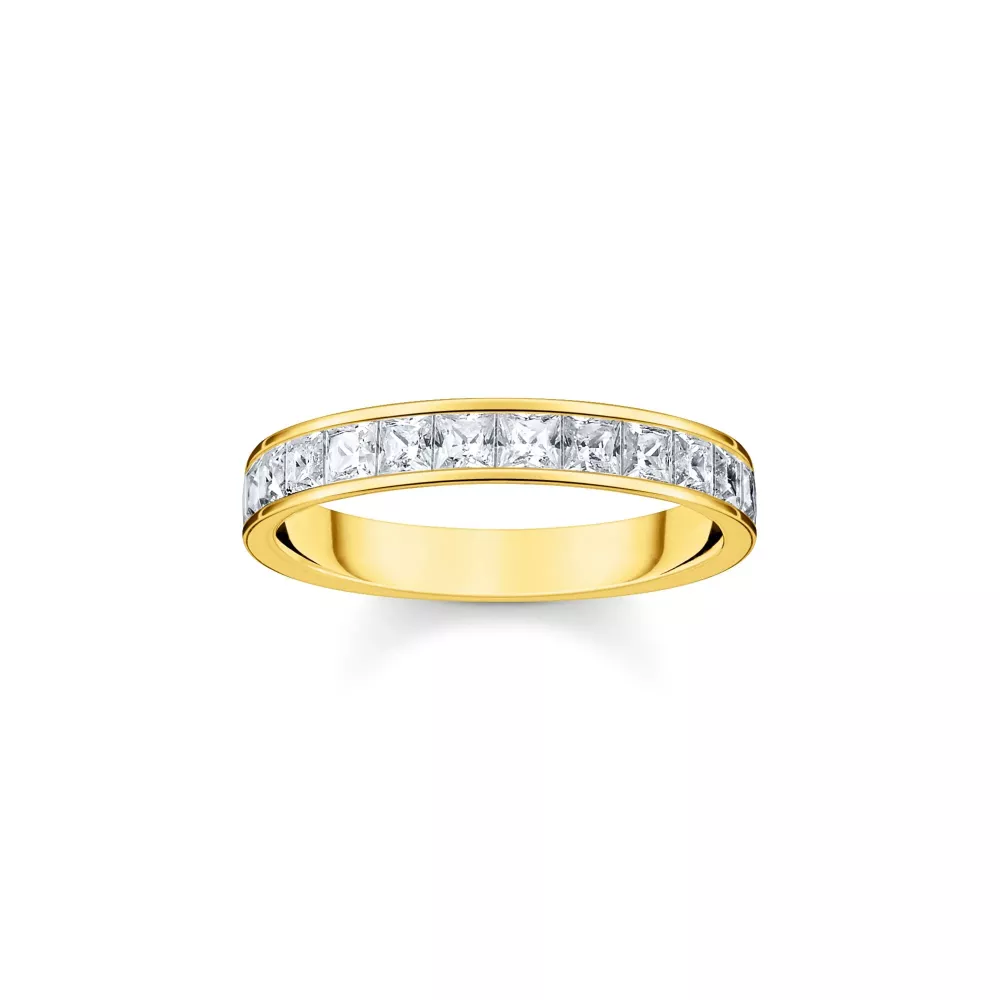 Thomas sabo ring vit cz strl 54