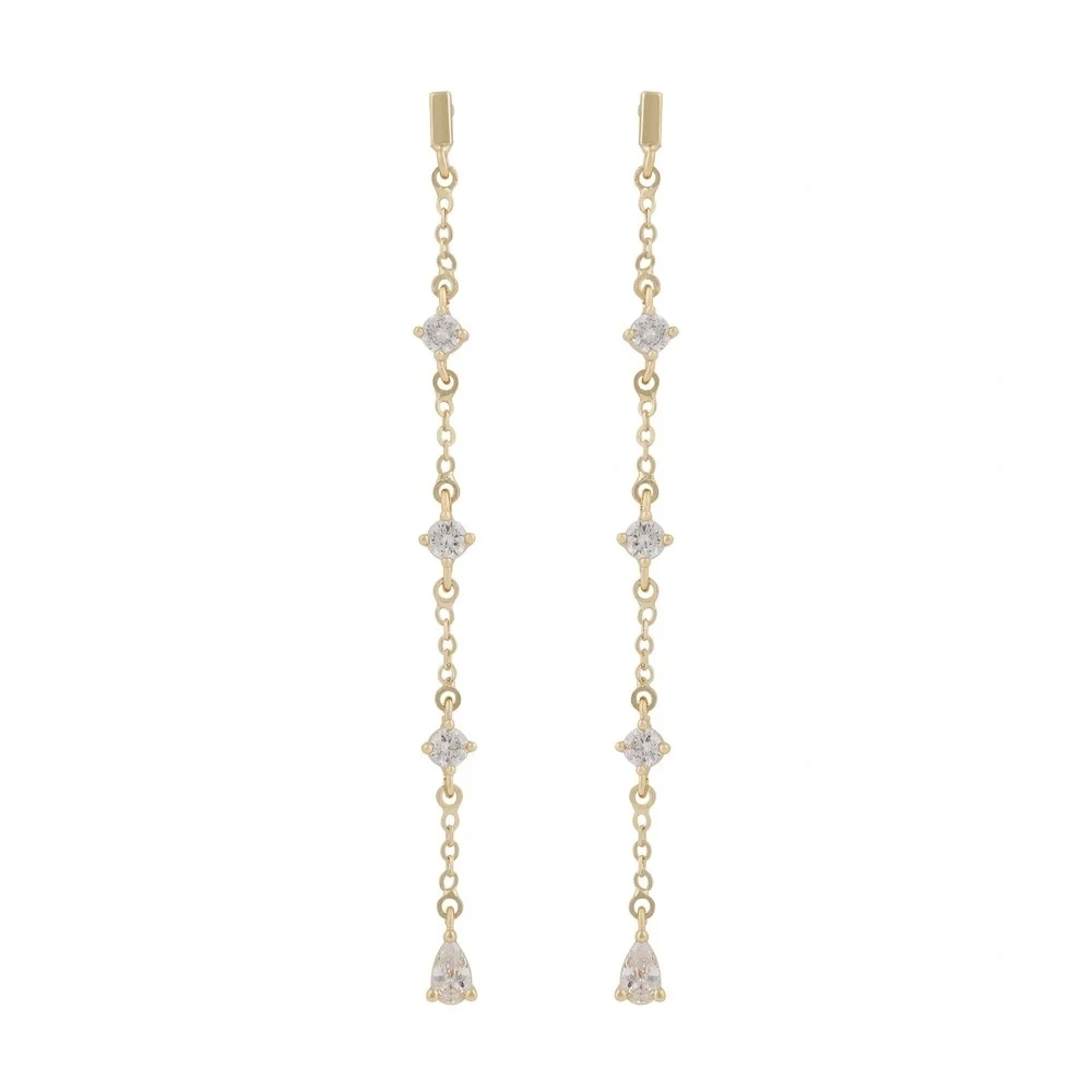 Trinnie chain ear g/clear