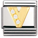 NOMINATION Classic Bokstav V cz