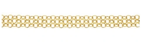 X-länk armband 2-radig