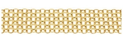 X-länk armband 5-radig