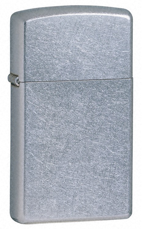Zippo No 1607  Slim  Street Chrome Slim