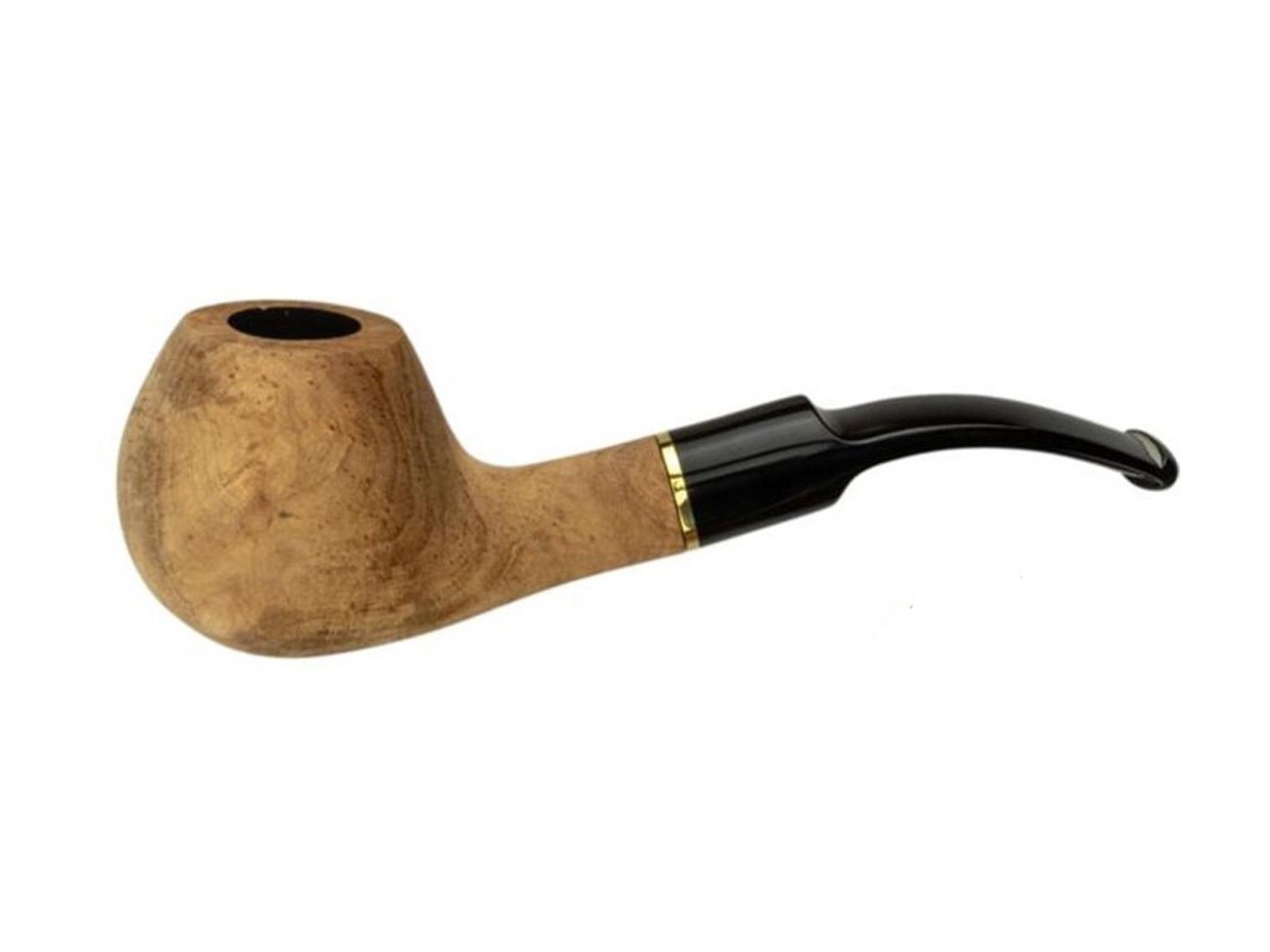 Pipa Jean-Claude natural Böjd Black