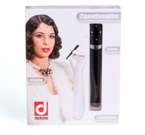 Cigarett-Munstycke 20206 Caval-Svart