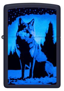 Zippo No 239WO  Wolf Design