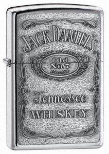 Zippo Tändare Jack Daniels Crome