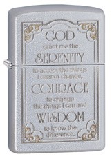 Zippo No 28458   Serenity Prayer