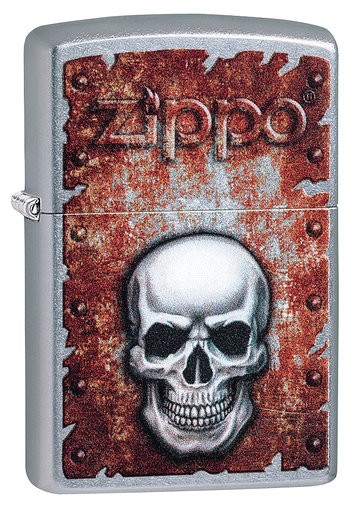 Zippo No 29870 Rusty Skull