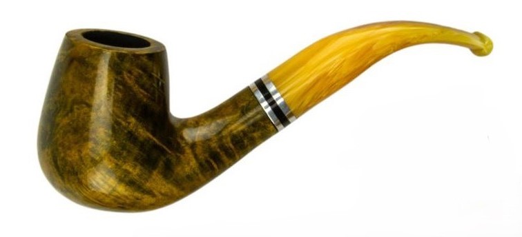 Pipa Jean-Claude Redgreen med ring Böjd 