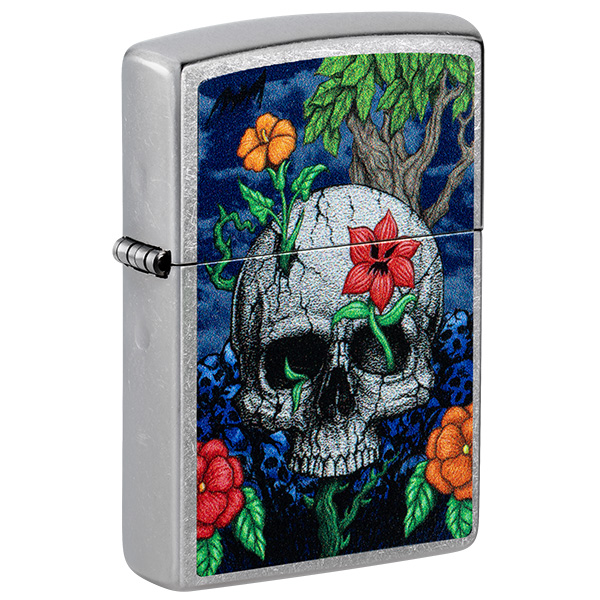 Zippo Skull Design
