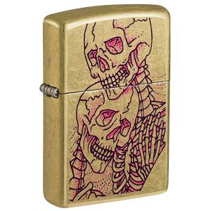 Zippo Love Skull Design