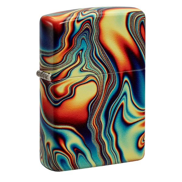 Zippo No 48612 Colourful Swirl Pattern