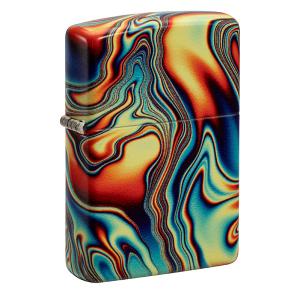Zippo No 48612 Colourful Swirl Pattern 