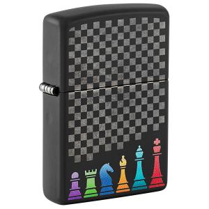 Zippo No 48662  Chess Piecs