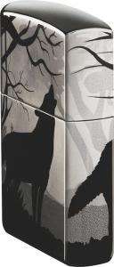Zippo No 49188 Wolf Black Ice