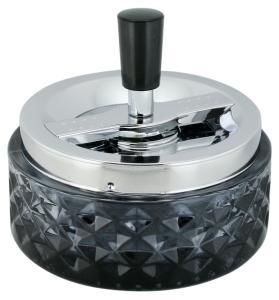 Askopp Snurr SvartGlas Mellan 11cm