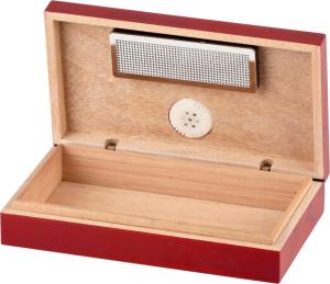 Humidor Mini Blank körsbärsträ för 4st