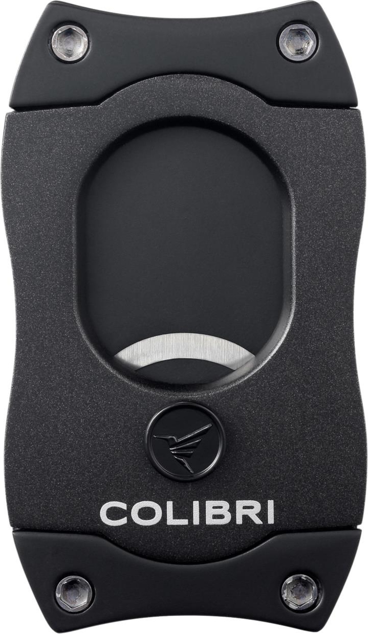 Cigarrsnoppare COLIBRI  S-Cut Black/black 26mm