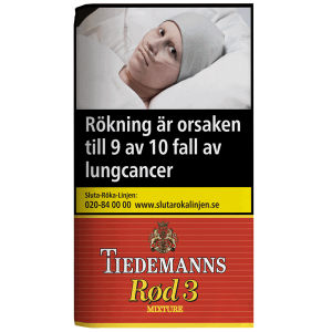 Rolling tobacco-  Tiedemanns Röd No 3