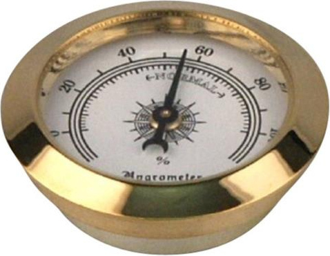 Hygrometer diam 50mm mässing
