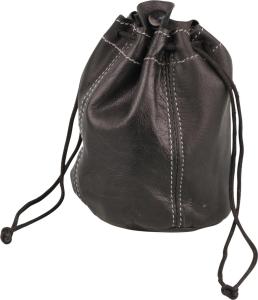 Tobakspung - Guldgrävare svart med söm