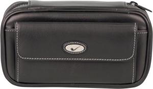 Pipe bag Genuine Leather with emblem for 3 pipes and tobacco