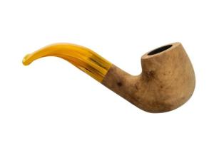Pipa Jean-Claude natural Böjd Yellow 