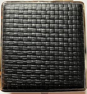 Cigarette Metall etui Flätad