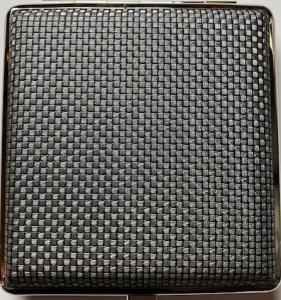 Cigarette Metall etui Carbon 