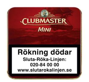 Cigarill  Clubmaster Mini Red 20p