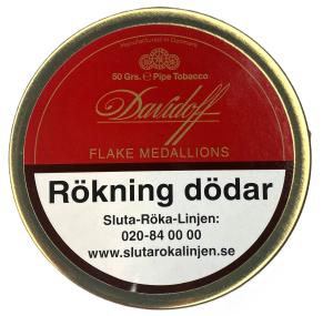 Piptobak-Davidoff-Flake Medallions 50 gr burk
