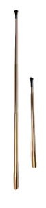 Cigarett-Munstycke Teleskop i metall Guldfärg 45 cm