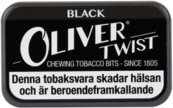 Tuggtobak-Oliver Twist Black 7 gr 