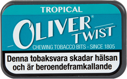 Tuggtobak-Oliver Twist Tropical 7 gr 
