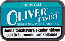 Tuggtobak-Oliver Twist Tropical 7 gr