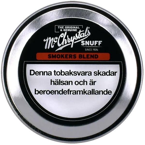 Luktsnus- McChrystals Smokers Blend