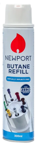 Butane gas NEWPORT 300ml (x12)