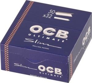 Rullpapper-OCB Ultimate (blå)  Long Slim  (50st)