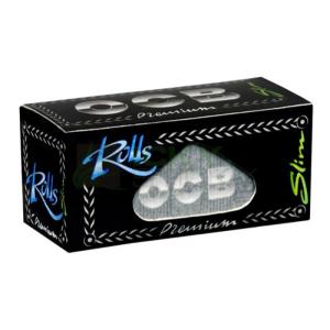 Rullpapper-OCB Premium Slim Rolls ( Svart )