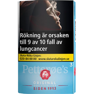 Rulltobak -Petteroes 3 Lys Blå - 47 gram