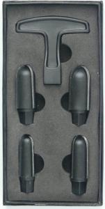 Pipverktyg Pipfräs SET 5 delar