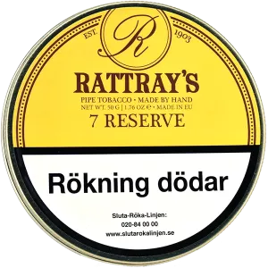 Pipetobacco -Rattrays-7 Reserve  brk 50g
